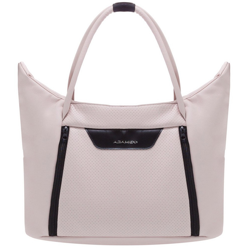 Універсальна коляска 2 в 1 Adamex Porto Light ECO рожевий пудра