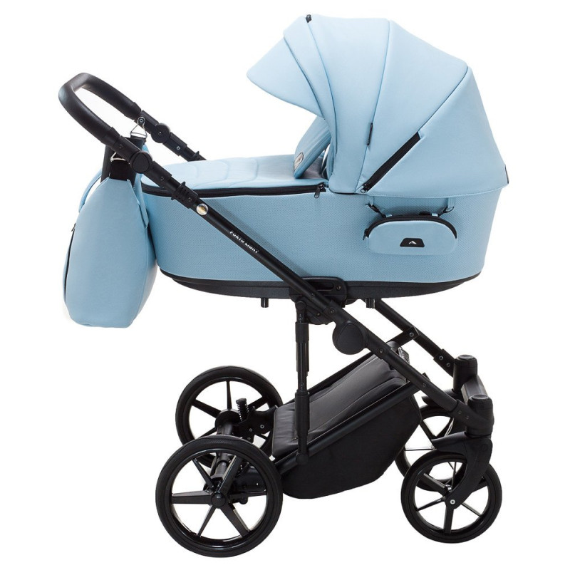 Універсальна коляска 2 в 1 Adamex Porto Light ECO sa-17 блакитний