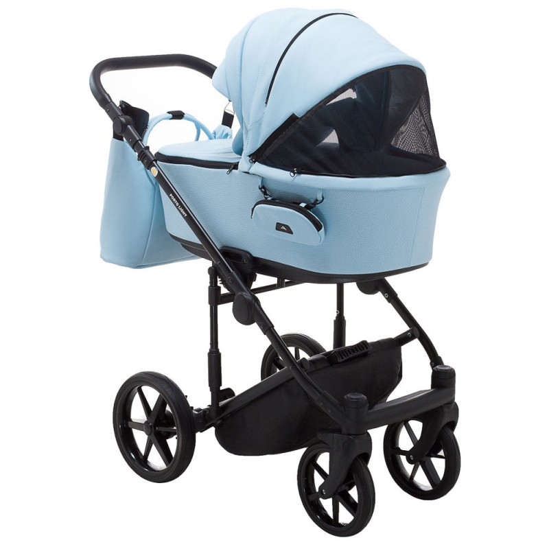 Універсальна коляска 2 в 1 Adamex Porto Light ECO sa-17 блакитний