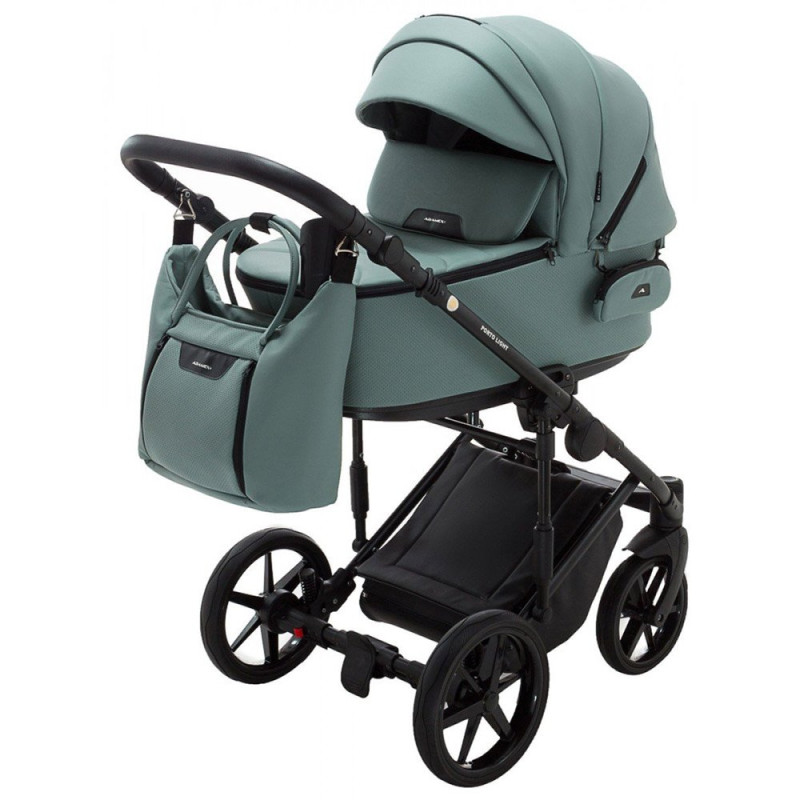 Універсальна коляска 2 в 1 Adamex Porto Light ECO нефрит 625763
