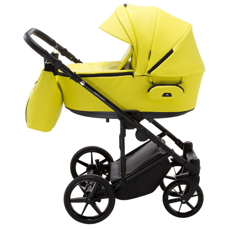 Універсальна коляска 2 в 1 Adamex Porto Light ECO sa-22 жовтий