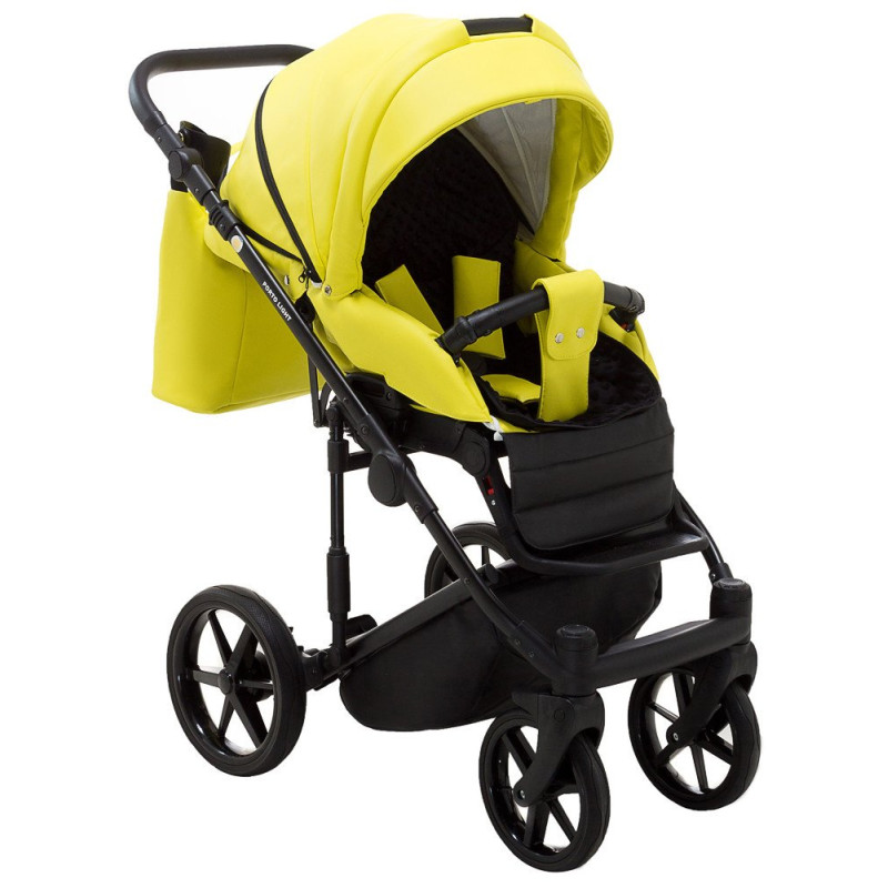 Універсальна коляска 2 в 1 Adamex Porto Light ECO sa-22 жовтий