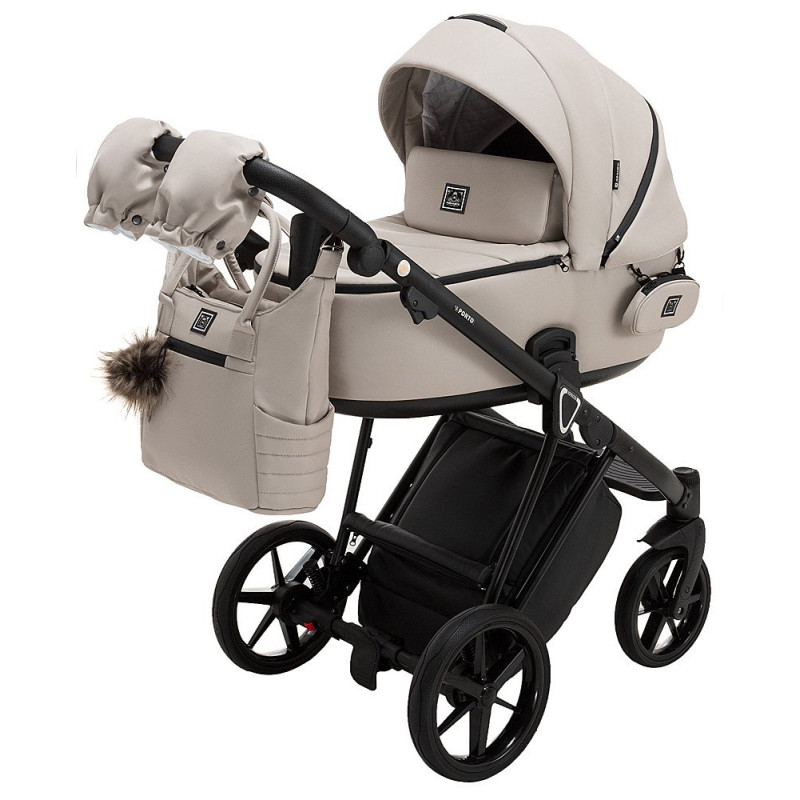 Універсальна коляска 2 в 1 Adamex Porto ECO sa-7 лате