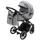 Універсальна коляска 2 в 1 Adamex Porto Light Tip tk-83 сірий