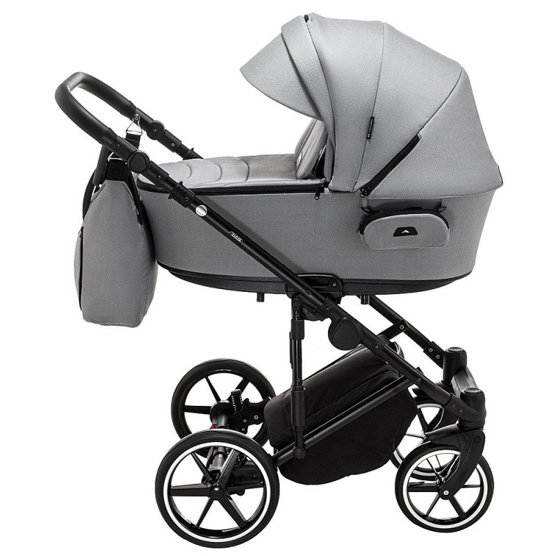 Універсальна коляска 2 в 1 Adamex Porto Light Tip tk-83 сірий