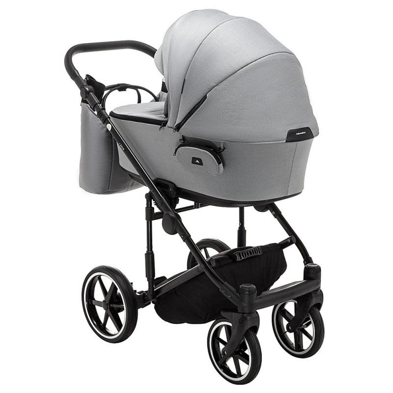 Універсальна коляска 2 в 1 Adamex Porto Light Tip tk-83 сірий