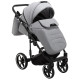 Універсальна коляска 2 в 1 Adamex Porto Light Lux tk-56 сірий