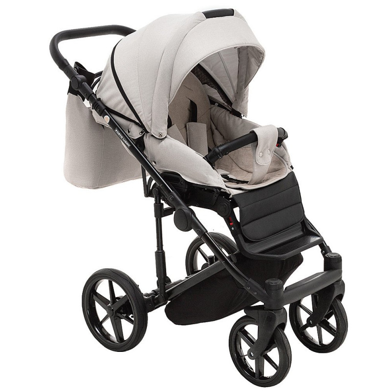 Універсальна коляска 2 в 1 Adamex Porto Light Lux tk-65 лате
