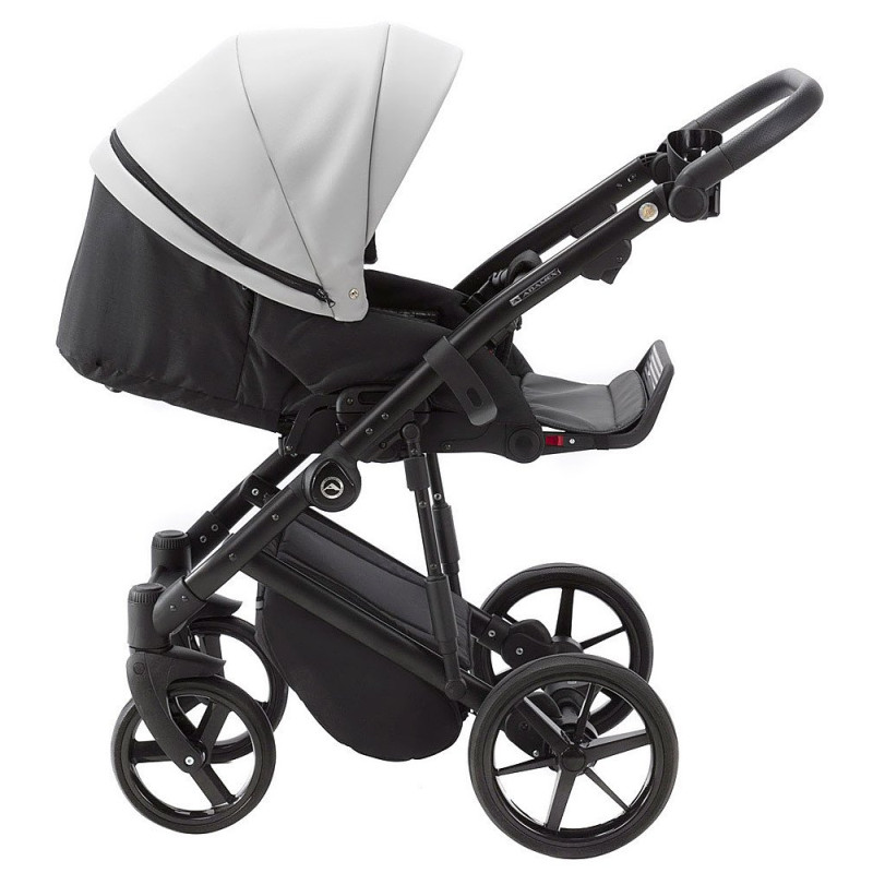 Універсальна коляска 2 в 1 Adamex Mobi Air Thermo ECO eco sa-3 світло-сірий