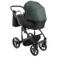 Універсальна коляска 2 в 1 Adamex Porto Light Lux tk-50 темно-зелений