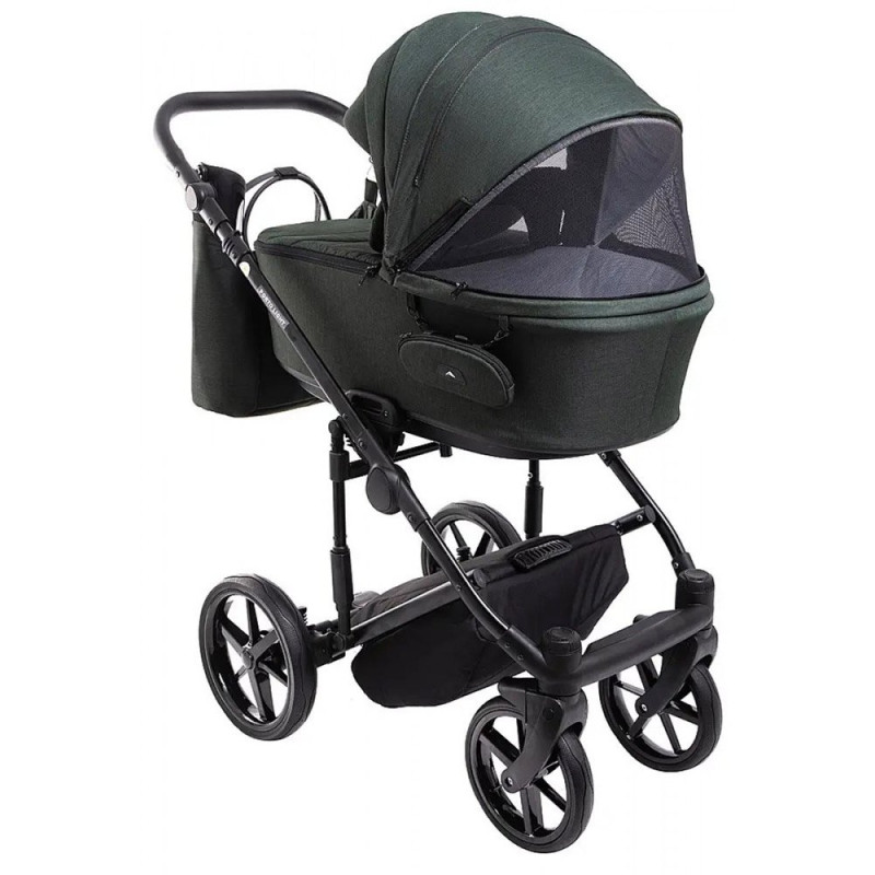 Універсальна коляска 2 в 1 Adamex Porto Light Lux tk-50 темно-зелений