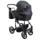 Універсальна коляска 2 в 1 Adamex Porto Light Lux tk-50 темно-зелений