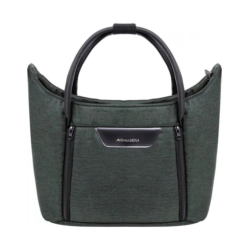 Універсальна коляска 2 в 1 Adamex Porto Light Lux tk-50 темно-зелений