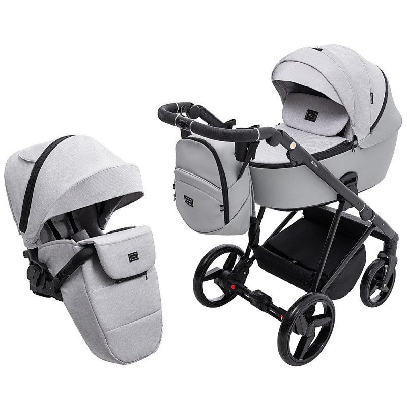 Універсальна коляска 2 в 1 Adamex Blanc Tip ps-138