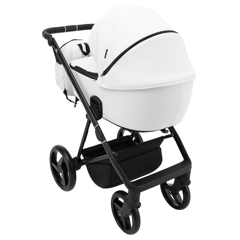 Універсальна коляска 2 в 1 Adamex Blanc Eco білий