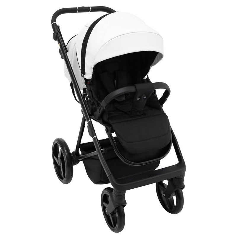 Універсальна коляска 2 в 1 Adamex Blanc Eco білий