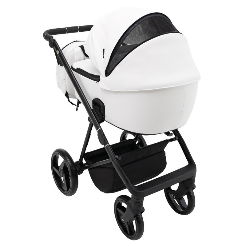 Універсальна коляска 2 в 1 Adamex Blanc Eco білий
