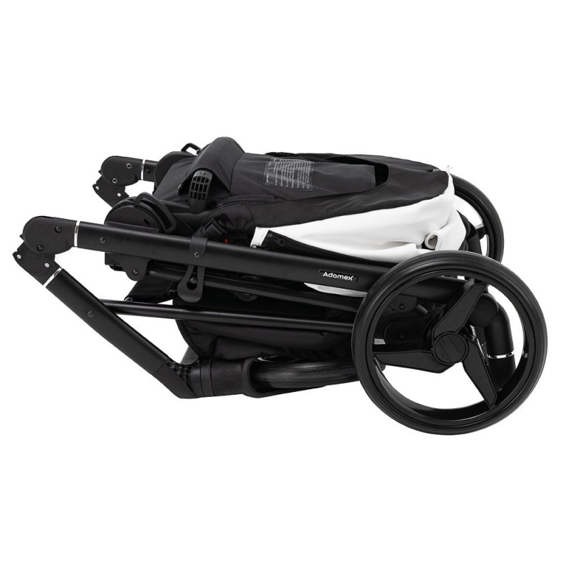 Універсальна коляска 2 в 1 Adamex Blanc Eco білий