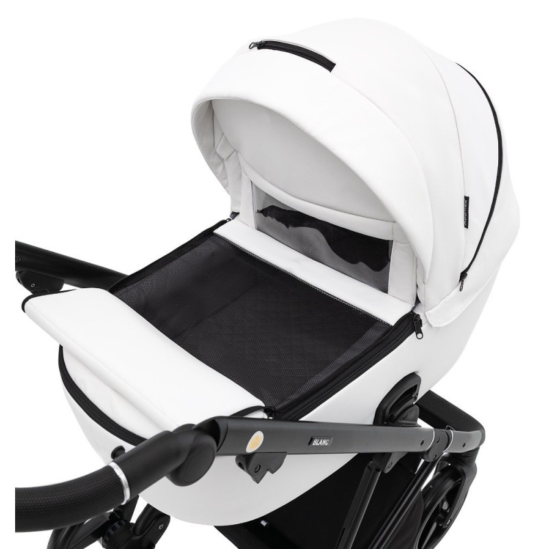 Універсальна коляска 2 в 1 Adamex Blanc Eco білий