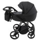 Універсальна коляска 2 в 1 Adamex Blanc Eco чорний