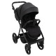 Універсальна коляска 2 в 1 Adamex Blanc Eco чорний