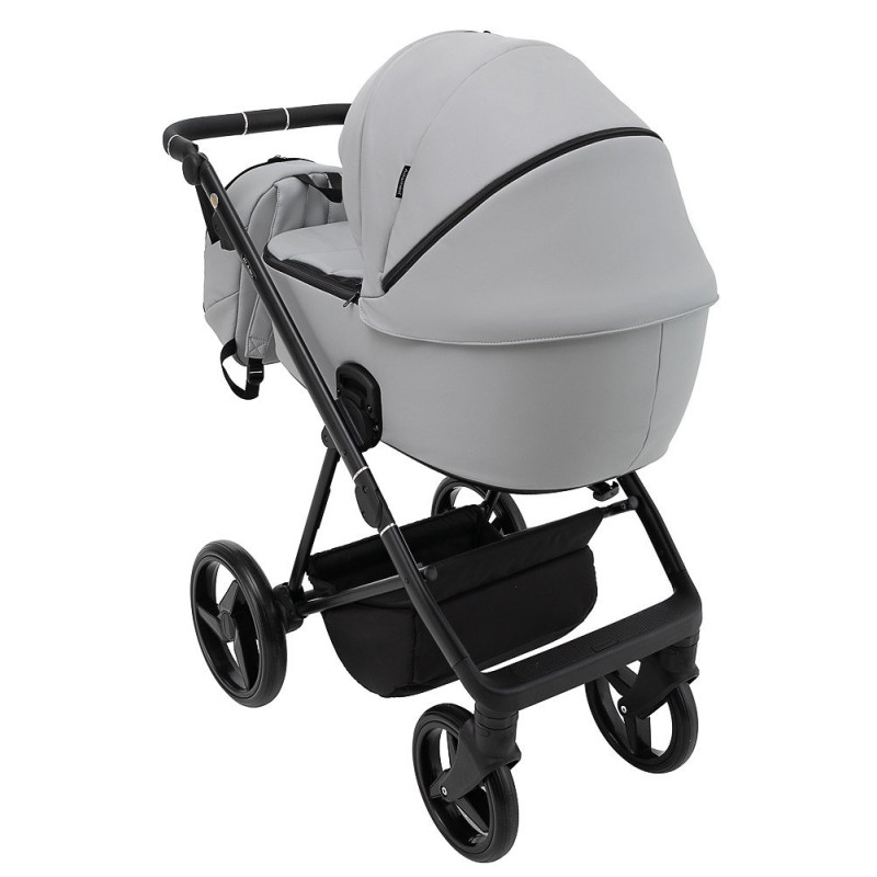 Універсальна коляска 2 в 1 Adamex Blanc Eco світло-сірий