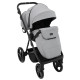Універсальна коляска 2 в 1 Adamex Blanc Eco світло-сірий