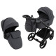 Універсальна коляска 2 в 1 Adamex Blanc Eco графіт