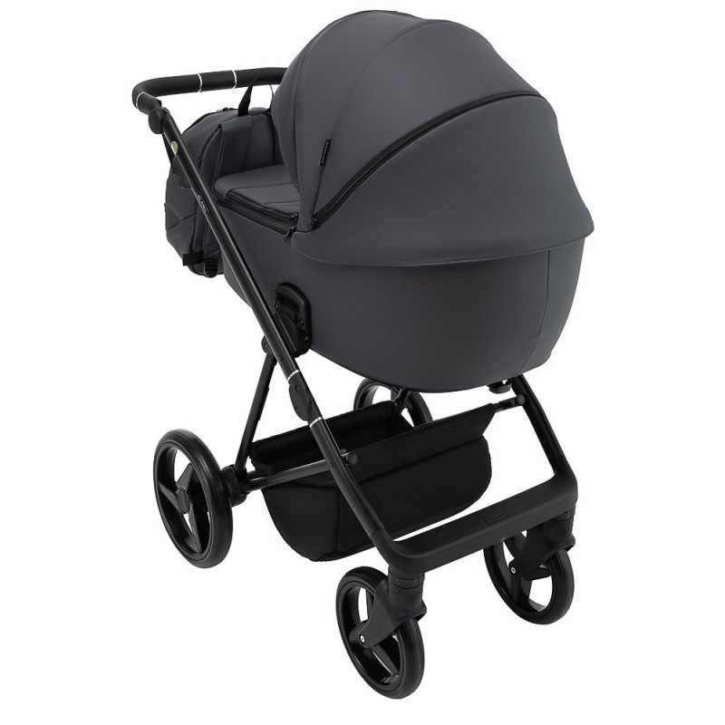 Універсальна коляска 2 в 1 Adamex Blanc Eco графіт