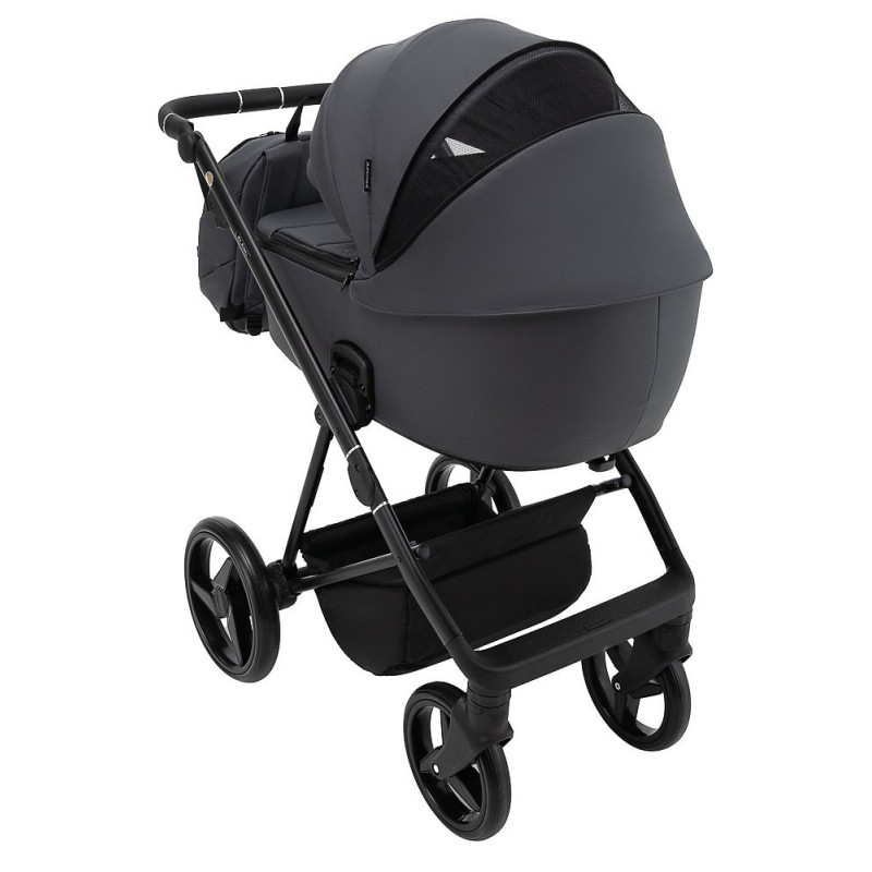Універсальна коляска 2 в 1 Adamex Blanc Eco графіт