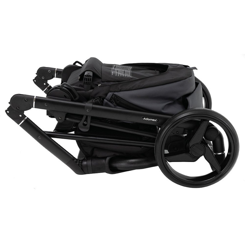 Універсальна коляска 2 в 1 Adamex Blanc Eco графіт