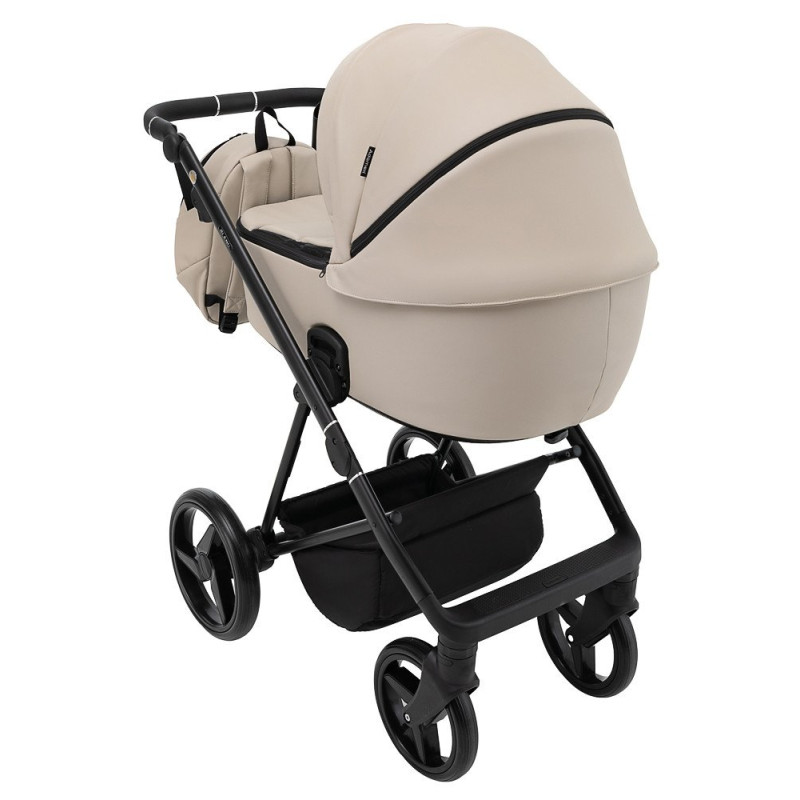 Універсальна коляска 2 в 1 Adamex Blanc Eco лате