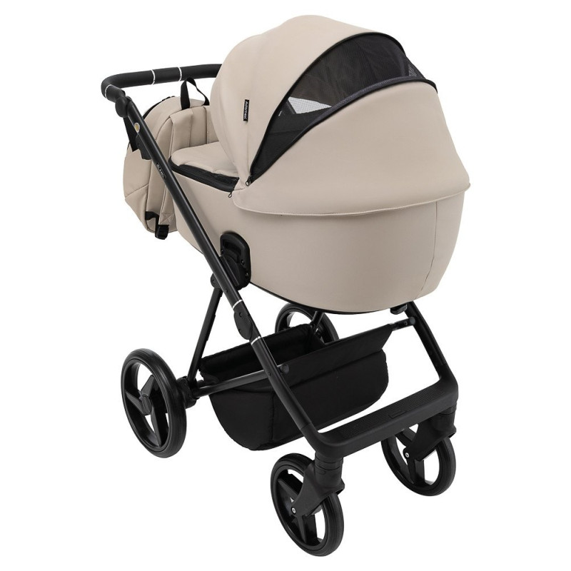 Універсальна коляска 2 в 1 Adamex Blanc Eco лате