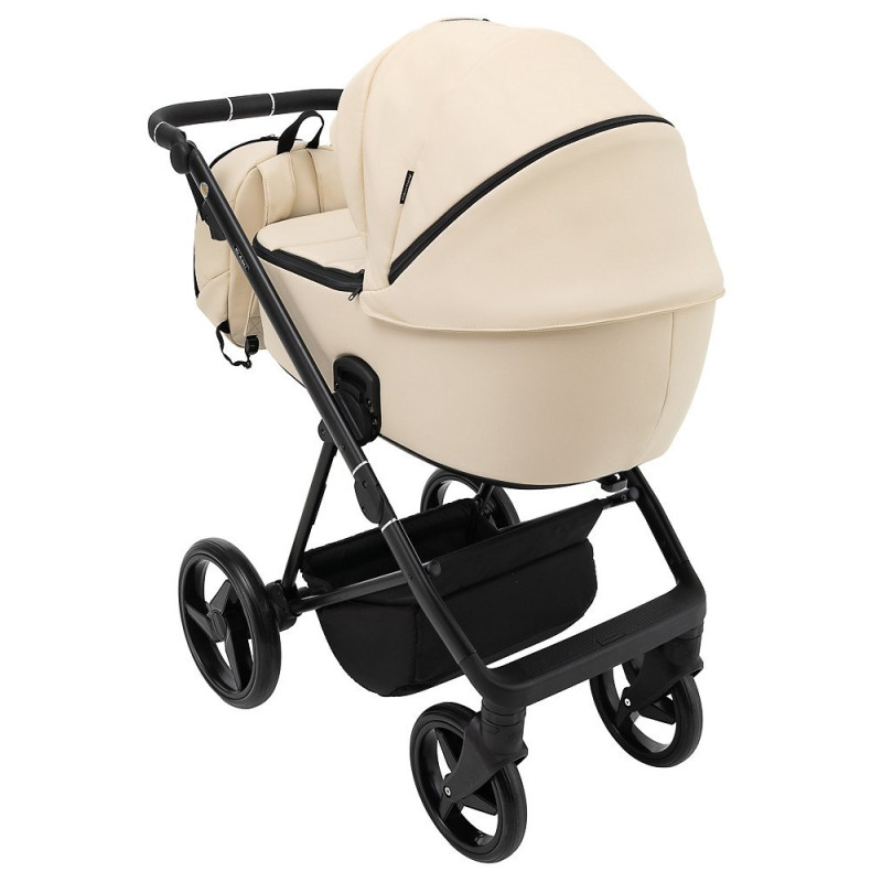 Універсальна коляска 2 в 1 Adamex Blanc Eco бежевий