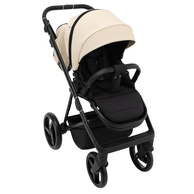 Універсальна коляска 2 в 1 Adamex Blanc Eco бежевий
