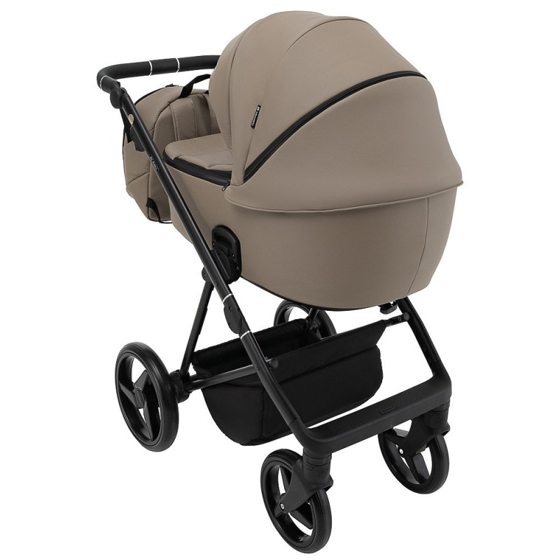 Універсальна коляска 2 в 1 Adamex Blanc Eco темний капучино