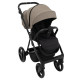 Універсальна коляска 2 в 1 Adamex Blanc Eco темний капучино