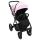 Універсальна коляска 2 в 1 Adamex Blanc Eco рожевий