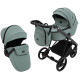 Універсальна коляска 2 в 1 Adamex Blanc Eco нефрит