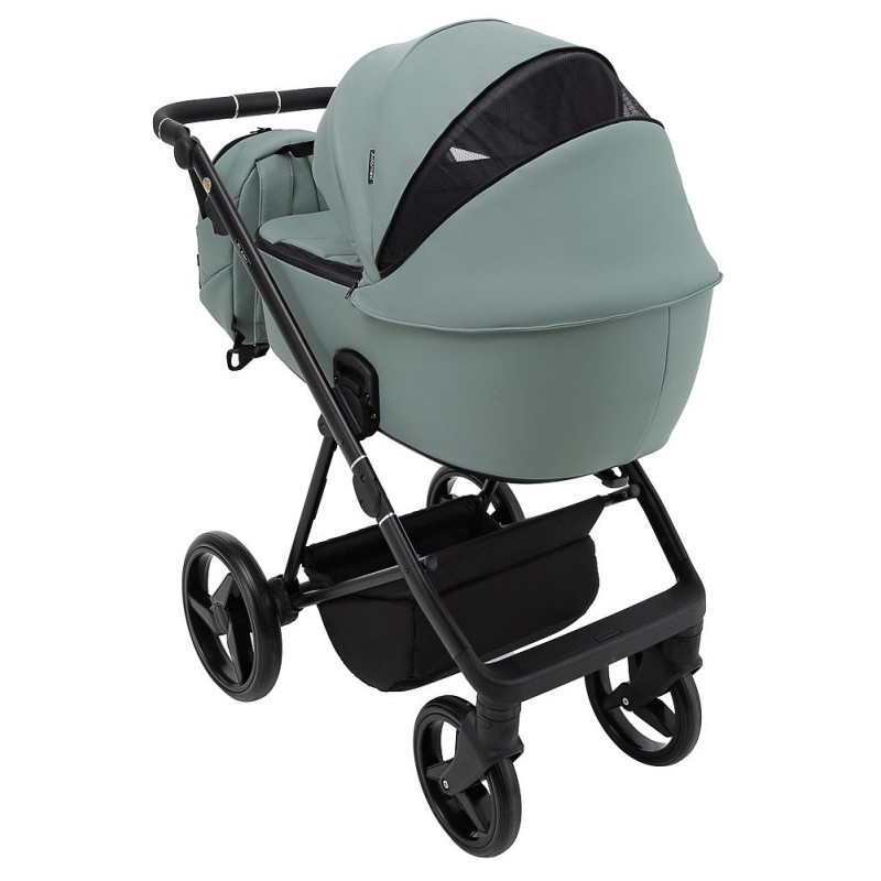 Універсальна коляска 2 в 1 Adamex Blanc Eco нефрит