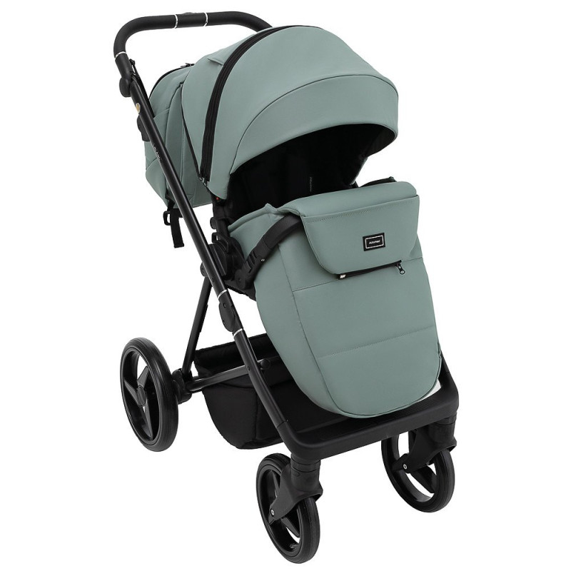 Універсальна коляска 2 в 1 Adamex Blanc Eco нефрит