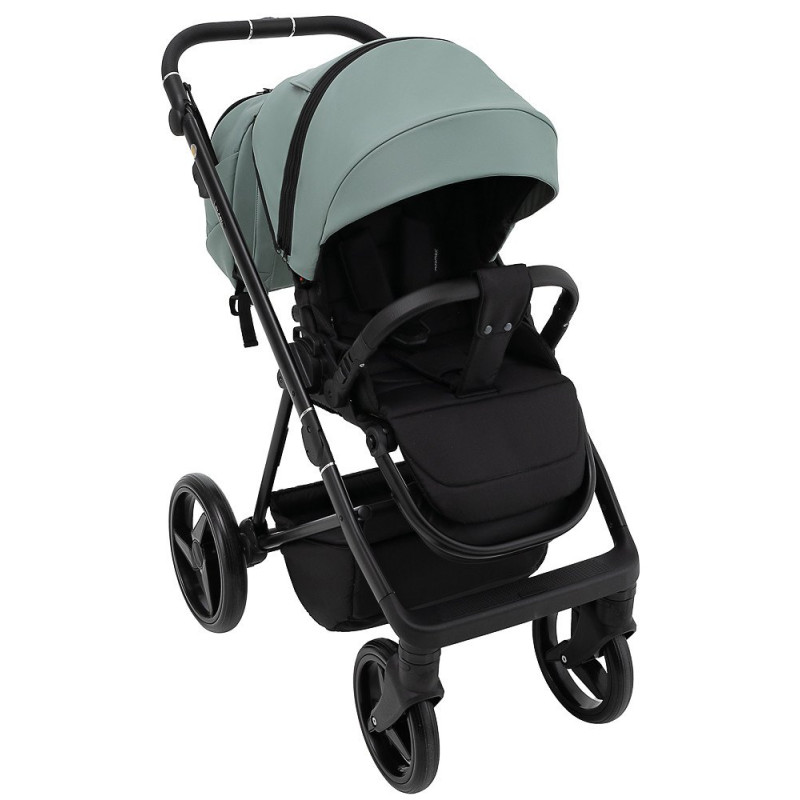 Універсальна коляска 2 в 1 Adamex Blanc Eco нефрит