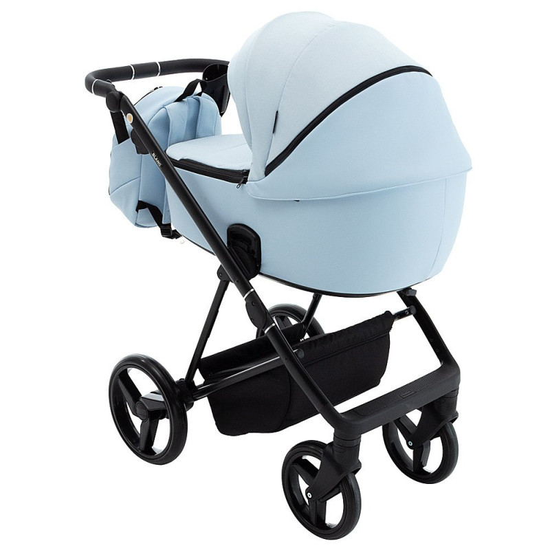 Універсальна коляска 2 в 1 Adamex Blanc Tip ps-24 світло-блакитний/блакитний