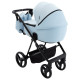 Універсальна коляска 2 в 1 Adamex Blanc Tip ps-24 світло-блакитний/блакитний