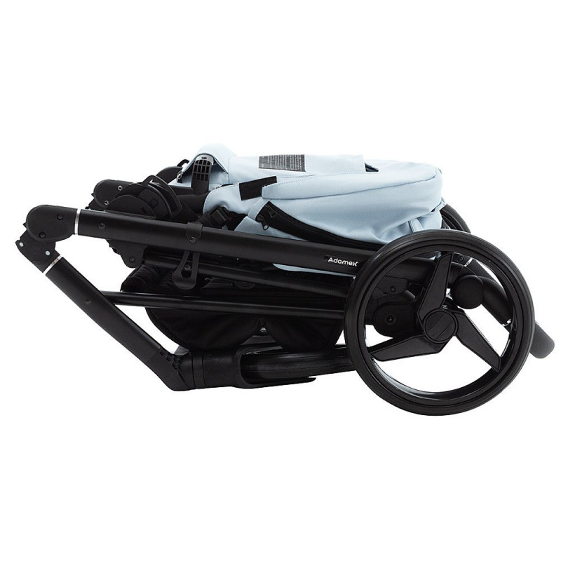 Універсальна коляска 2 в 1 Adamex Blanc Tip ps-24 світло-блакитний/блакитний