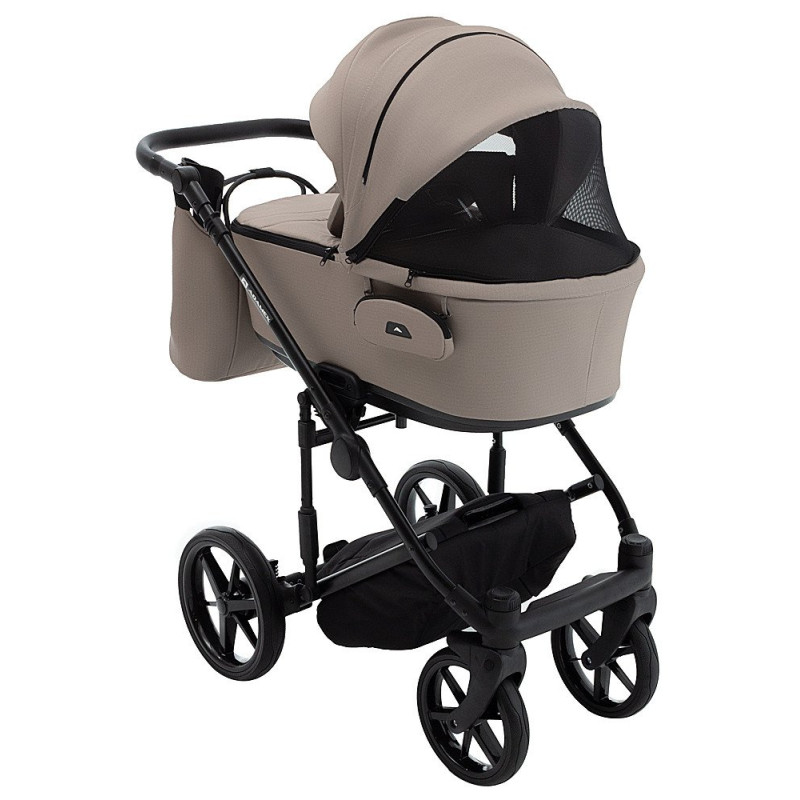 Універсальна коляска 2 в 1 Adamex Porto Light Tip tk-72/c капучино