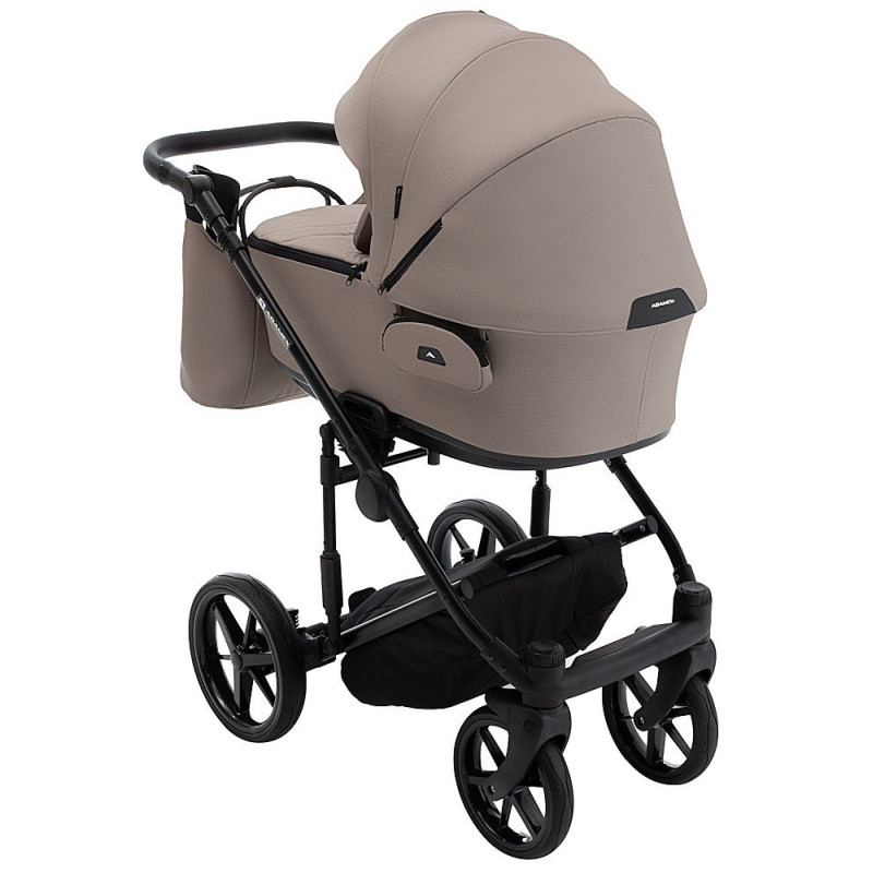 Універсальна коляска 2 в 1 Adamex Porto Light Tip tk-72/c капучино