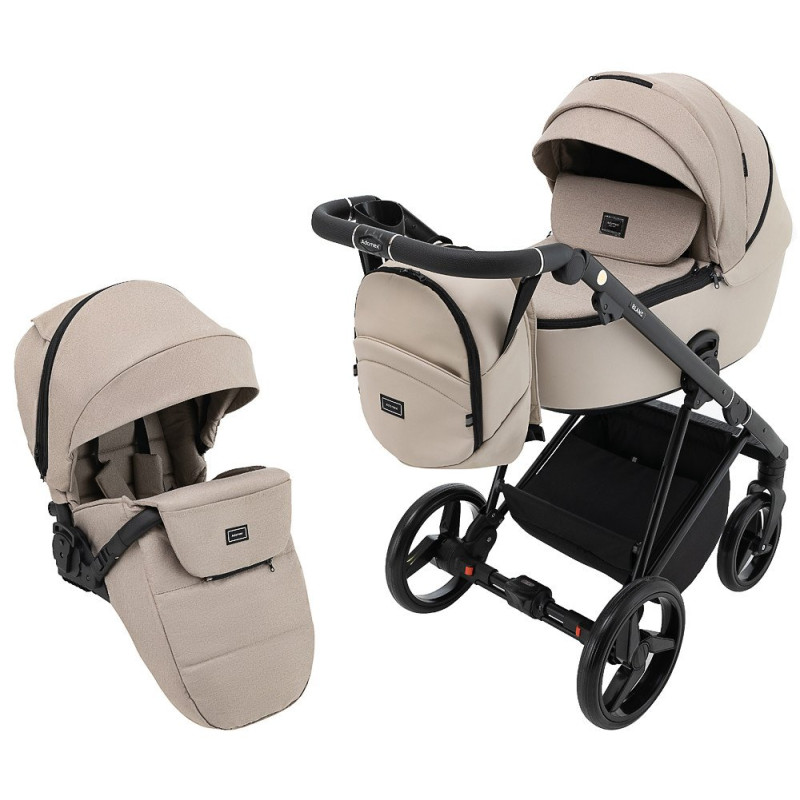 Універсальна коляска 2 в 1 Adamex Blanc Lux ps-18