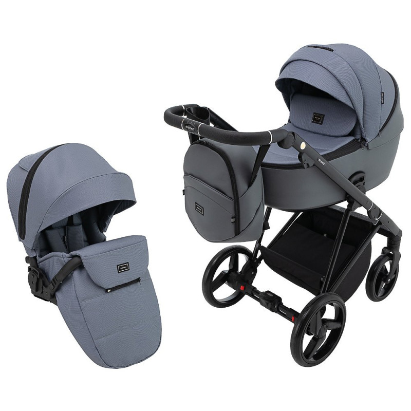 Універсальна коляска 2 в 1 Adamex Blanc Lux ps-108