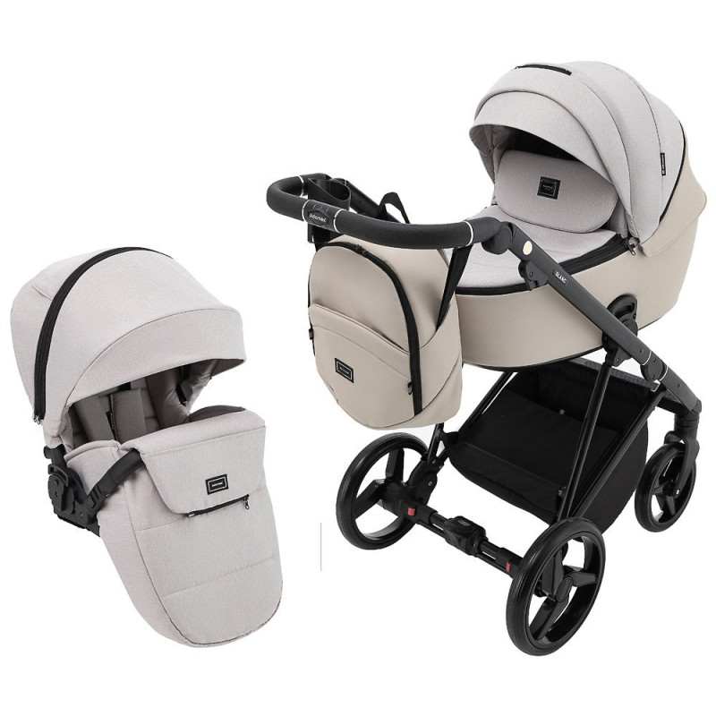 Універсальна коляска 2 в 1 Adamex Blanc Tip ps-27